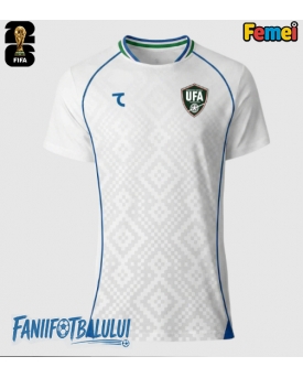 Uzbekistan Echipament de Fotbal Replică Mondial 2026 Femei Deplasare